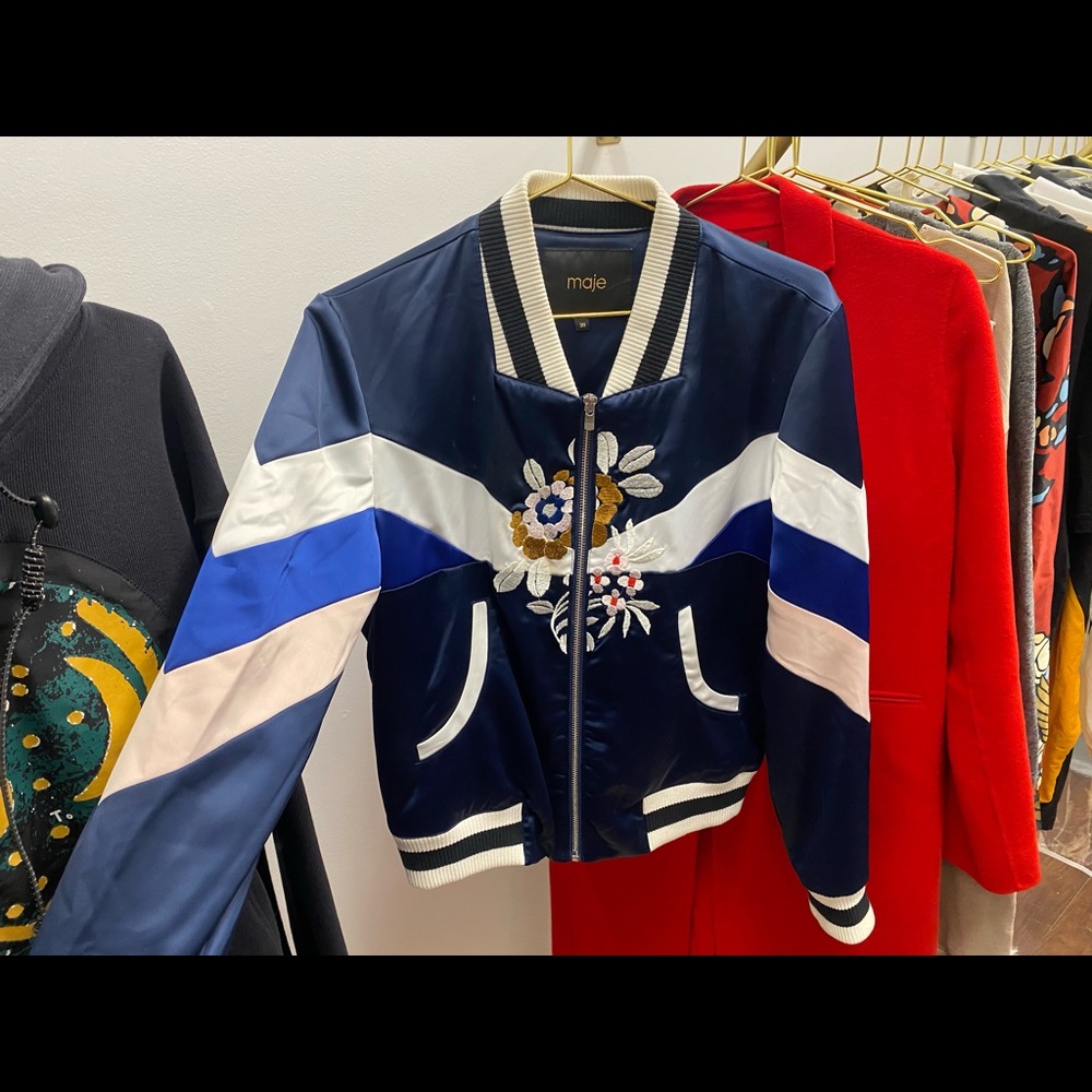 Maje bomber jacket